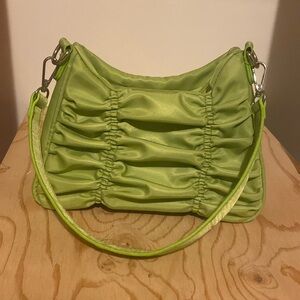 Never worn lime green handbag